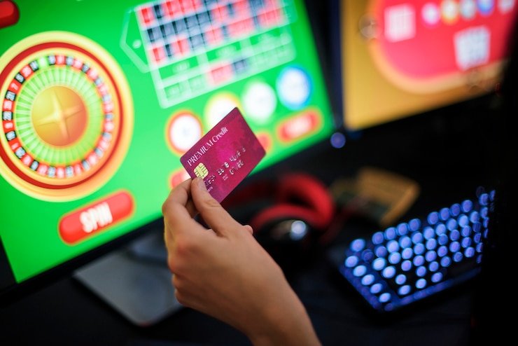 Pandangan dashboard permainan slot dan dealer langsung